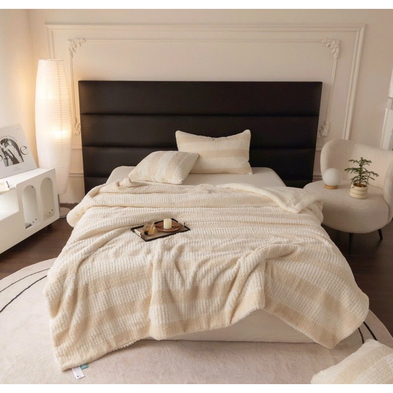 Chăn lông cừu thỏ siêu mềm mịn kích thước 2mx2m3