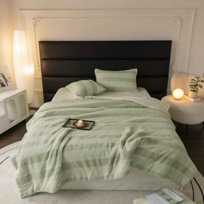 Chăn lông cừu thỏ siêu mềm mịn kích thước 2mx2m3