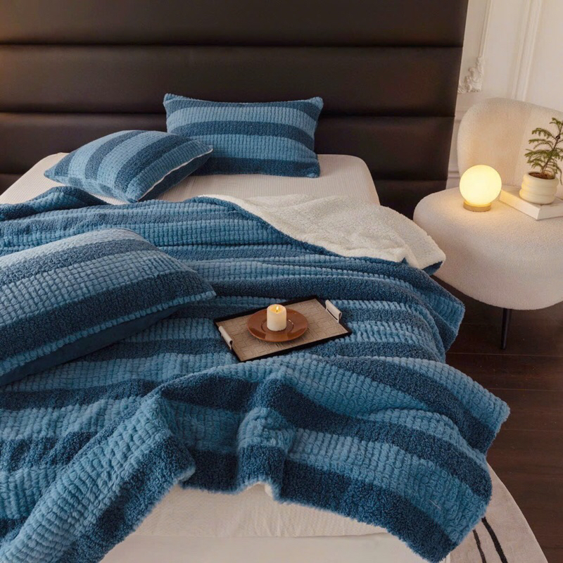 Chăn lông cừu thỏ siêu mềm mịn kích thước 2mx2m3