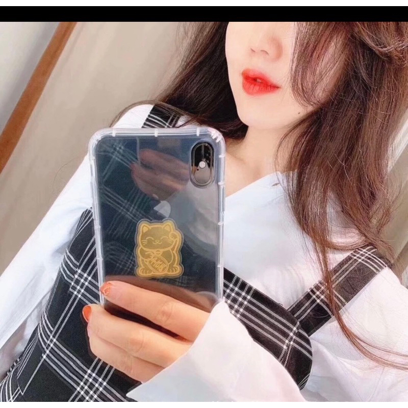 Mèo thần tài trang trí điện thoại