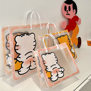 Sét 3 túi xách Hổ trong suốt 3 kích thước
