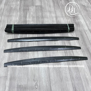 Thước gỗ may đo dài 50 cm có mặt cong vạt bầu, phụ kiện may mặc