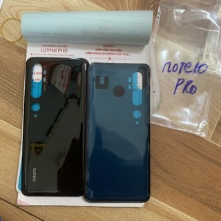 Nắp lưng xiaomi mi note 10,note 10 pro,cc9 pro