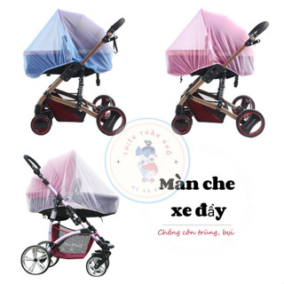 Màn che muỗi trùm xe đẩy cho bé, màn trùm xe đẩy ngăn muỗi, ngăn bụi