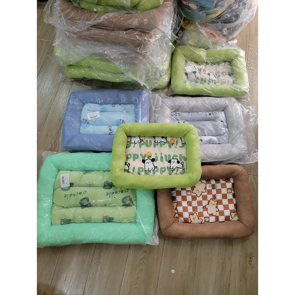 Nệm chống thấm nước và giải nhiệt cho chó mèo siêu dễ thương và dày êm