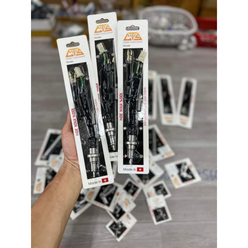 Công tắc phanh chân inox304 salaya CTS gắn nhiều dòng xe