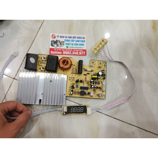 Mạch bếp từ cảm ứng 2200w - igbt h20pr5 chạy dòng chuẩn 7.5a