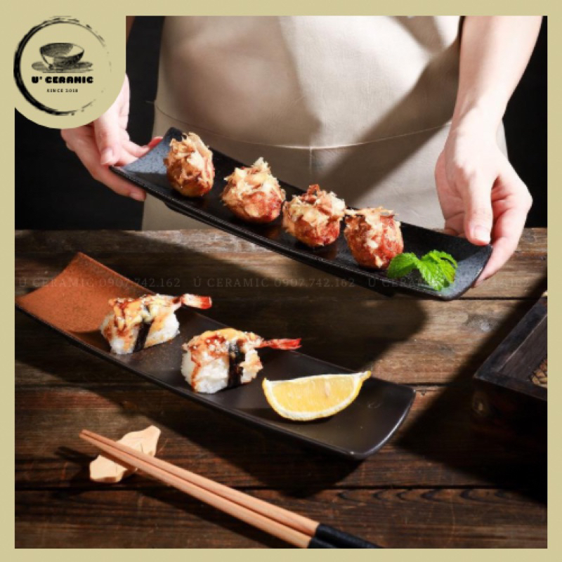 Dĩa Sushi Chữ Nhật