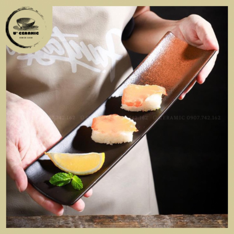 Dĩa Sushi Chữ Nhật