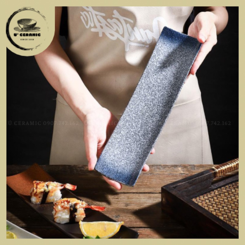 Dĩa Sushi Chữ Nhật