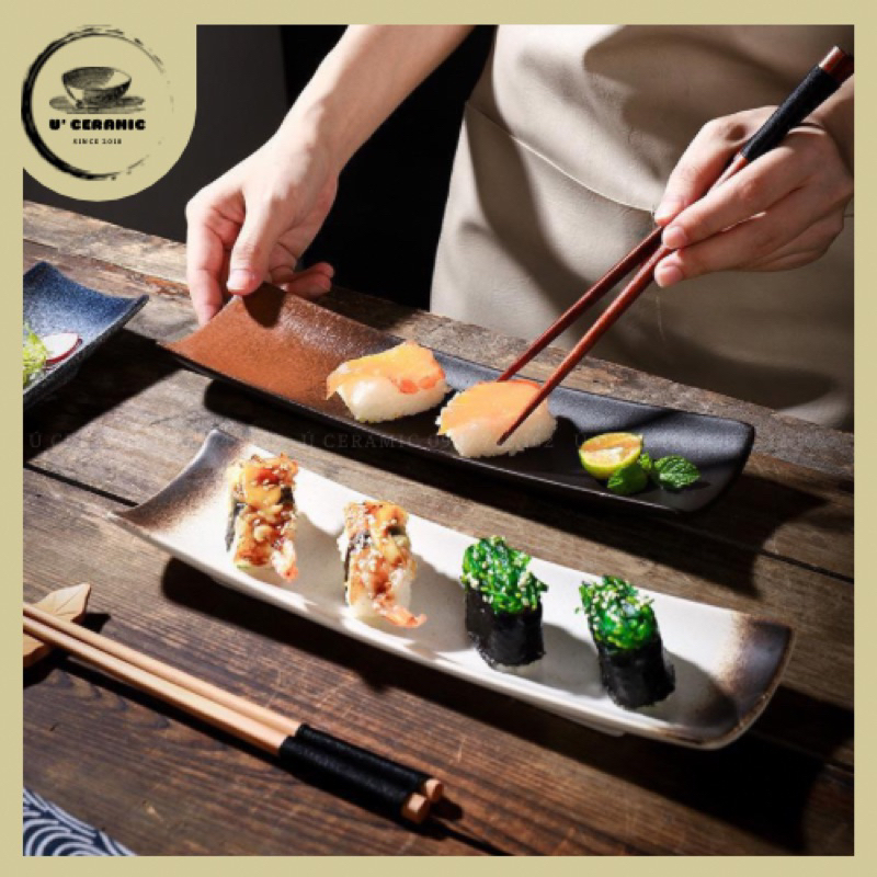 Dĩa Sushi Chữ Nhật