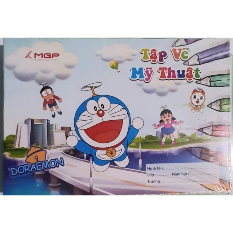 🖼🏡VỞ VẼ 🅰️4️⃣ DOREMON 40 TRANG🎨🖌💝