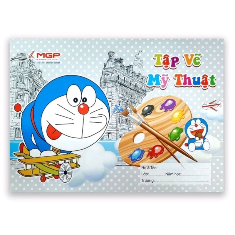 🖼🏡VỞ VẼ 🅰️4️⃣ DOREMON 40 TRANG🎨🖌💝
