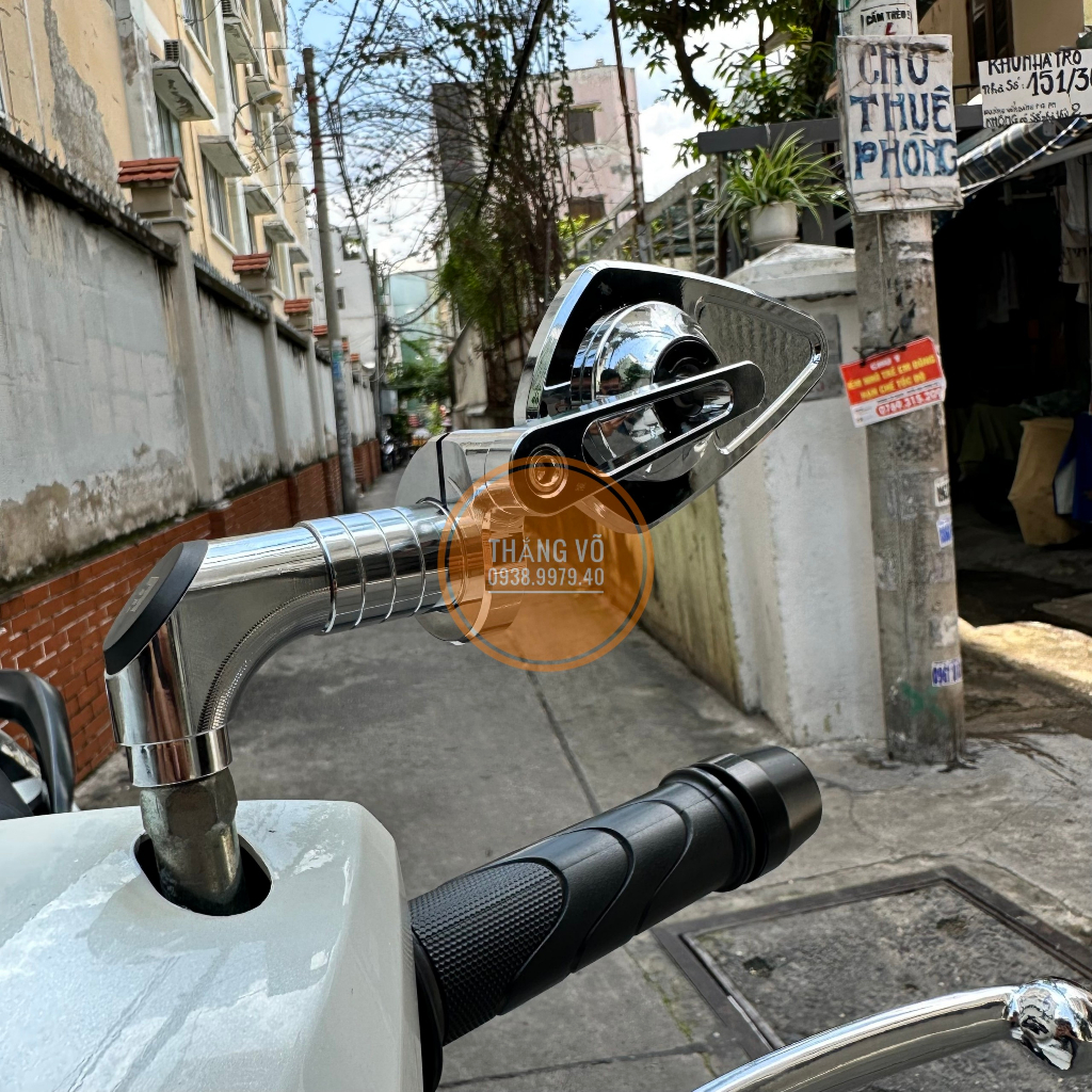 Kính Motogadget, Gương Motogadget xiken cực sáng gương xe máy Vision Vario SHVN Exciter Winner Airblade