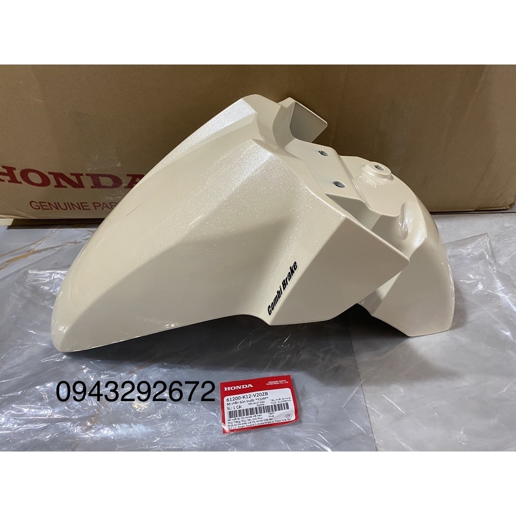 Dè (Chắn Bùn Trước) Lead 125 (2018 - 2019) Vàng Nhạt Tươi *Y229P* Honda (61200K12V20ZB)