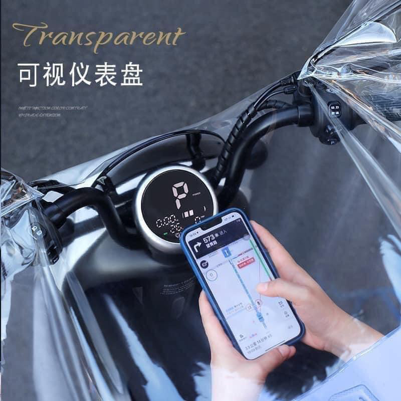 ÁO MƯA TO TRÙM KÍN XE