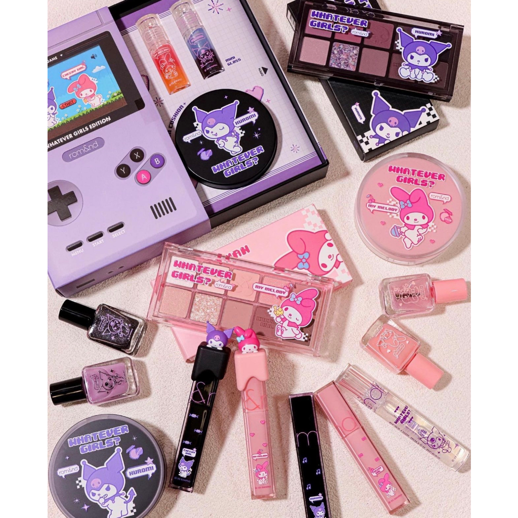 Bộ Sưu Tập Phiên Bản Giới Hạn Romand x Sanrio My Melody Kuromi