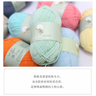 Len sợi bông WOOL COTTON ( bảng màu 1)