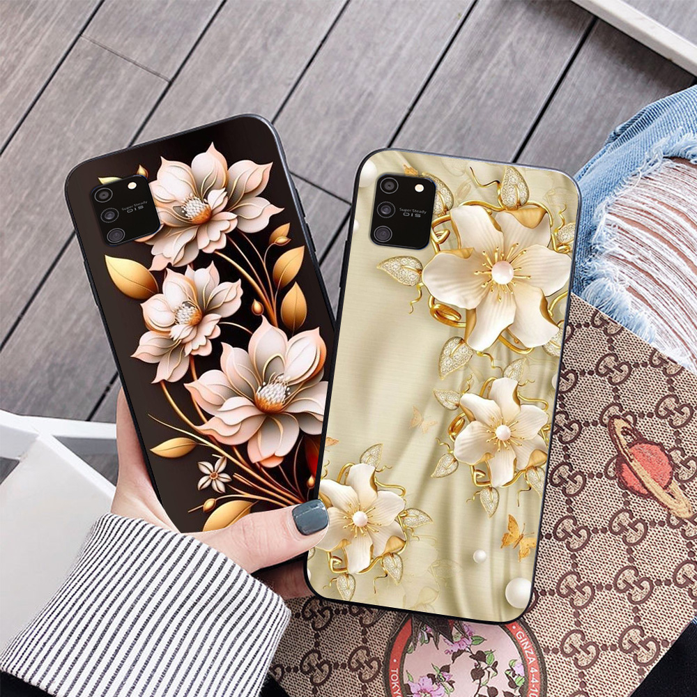Ốp lưng Samsung s10 lite in hình hoa siêu đẹp
