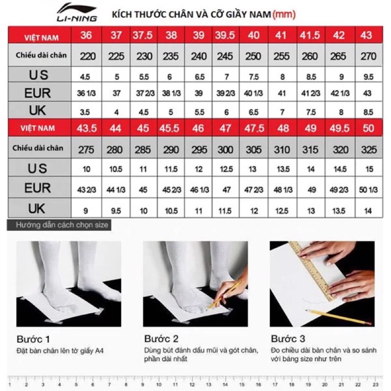Giày thể thao Lining đi siêu êm chân
