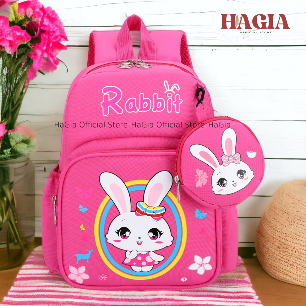 Balo Cho Bé ❤️Free Ship ❤️Balo Hình Con Gấu Ngộ Nghĩnh Cho Bé Mầm Non Mẫu Giáo Trai Gái