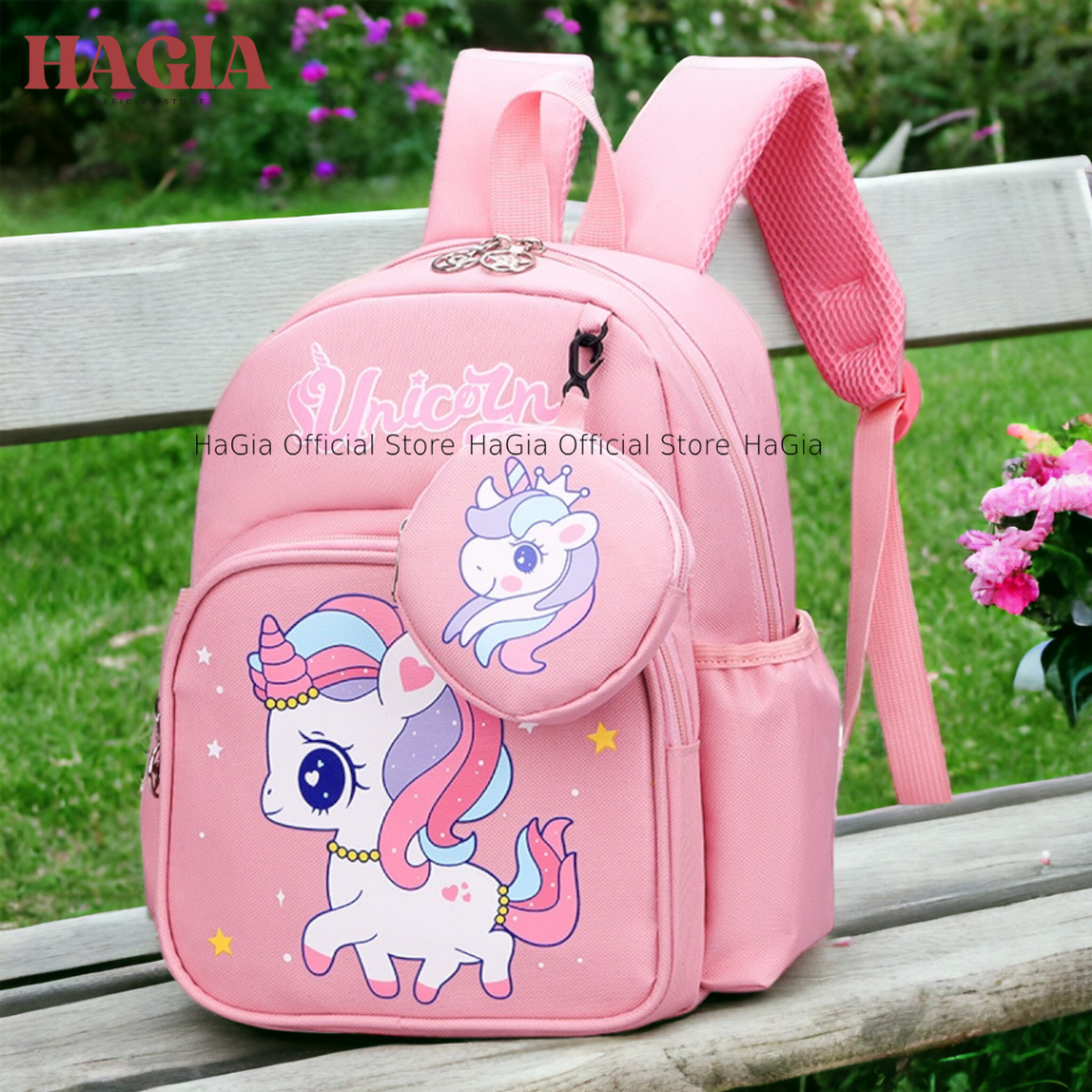 Balo Cho Bé ❤️Free Ship ❤️Balo Hình Con Gấu Ngộ Nghĩnh Cho Bé Mầm Non Mẫu Giáo Trai Gái