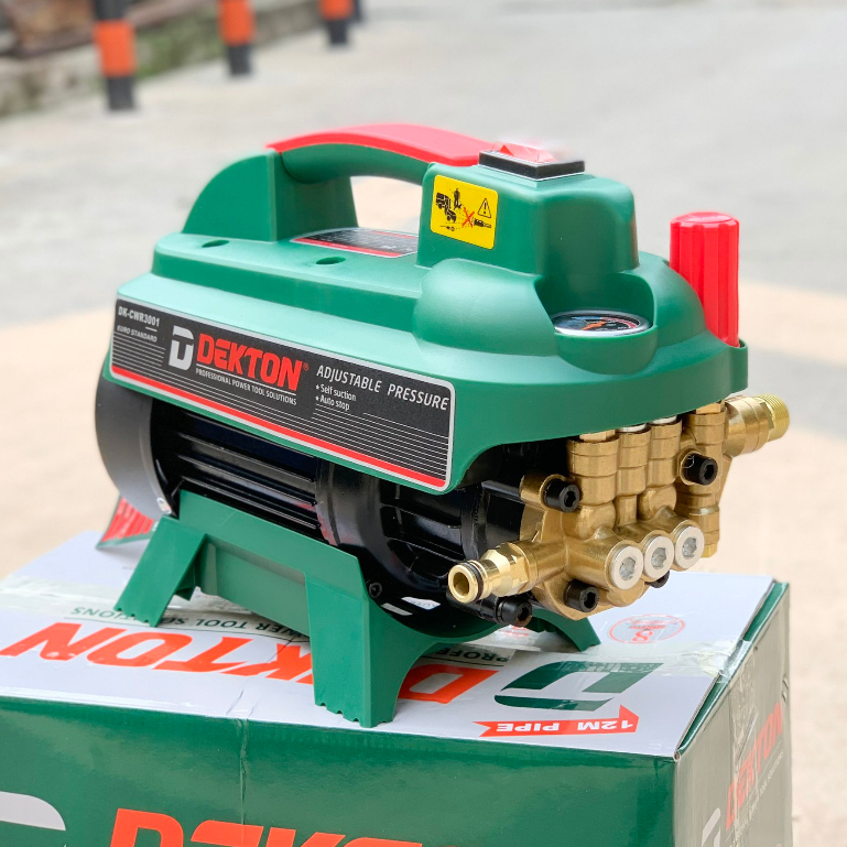 Máy Rửa Xe Dekton DK CWR3001 Chỉnh áp lõi đồng 100%