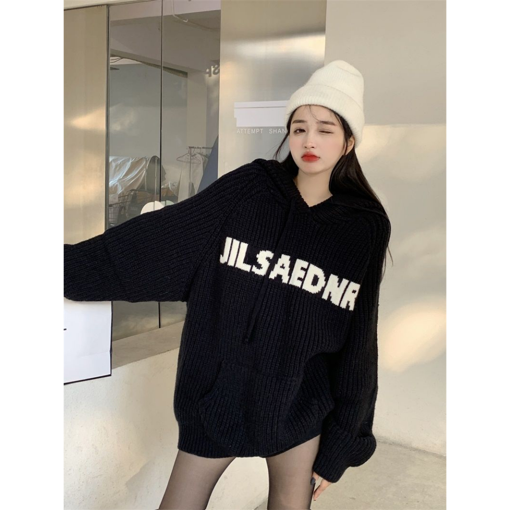 Áo Hoodie len form rộng kiểu dáng Hàn Quốc phong cách trẻ trung hottrend