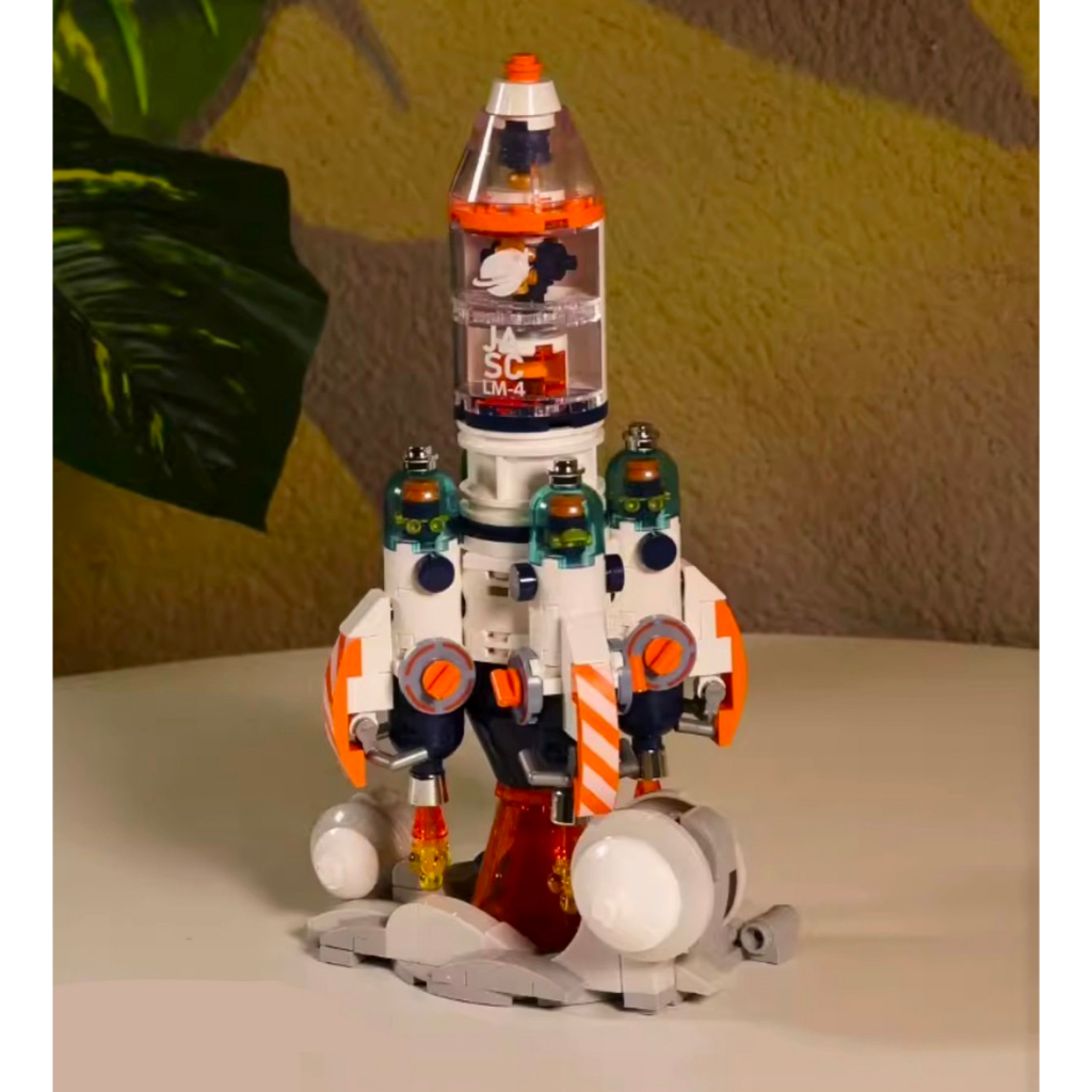 Mô Hình Lắp Ghép Phi Hành Gia Mini Mô Hình Lắp Ráp, Trang Trí, Decor Cao Cấp, Quà Tặng