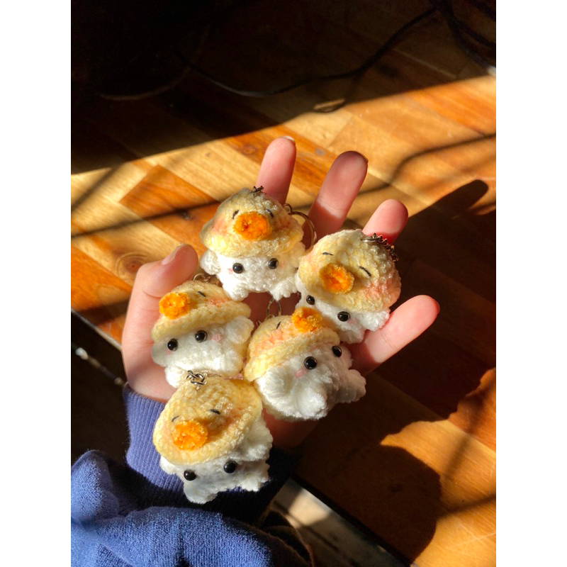 Móc Khoá Len NẤM 🍄