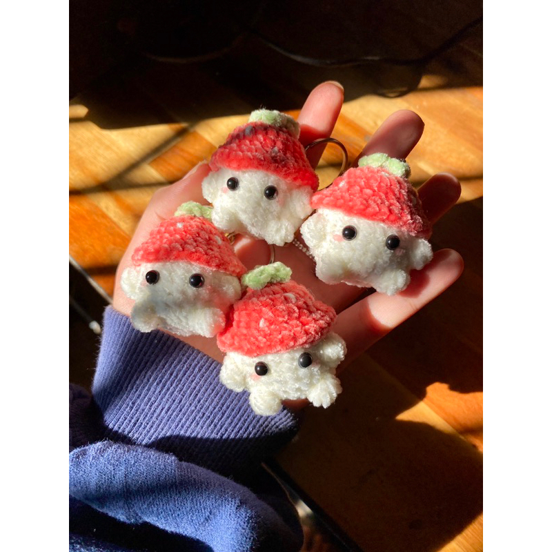 Móc Khoá Len NẤM 🍄