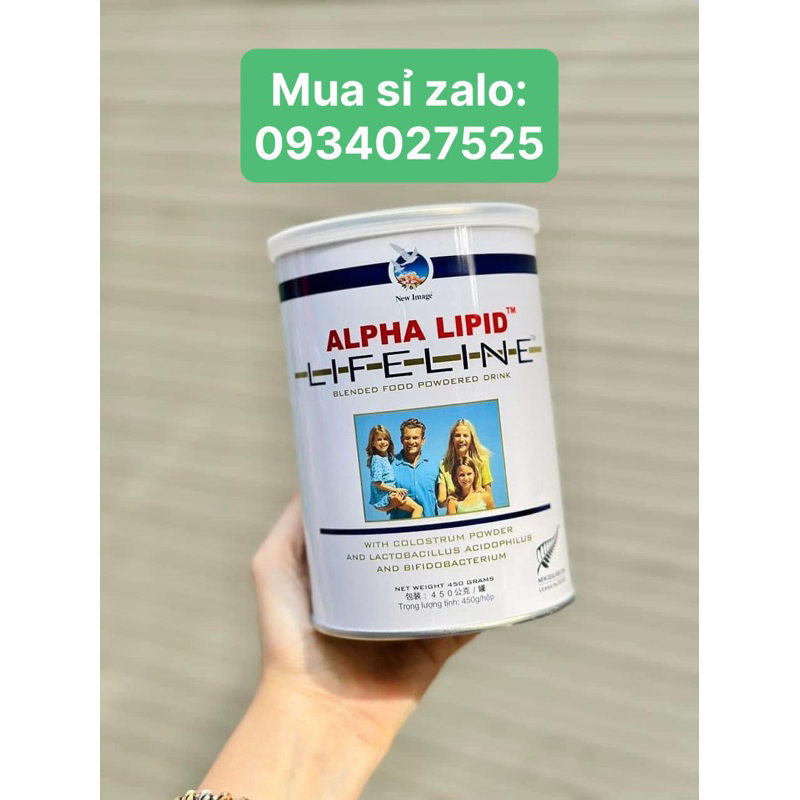 Sữa Non Alpha Lipid 450g New Zealand, HÀNG CHÍNH HÃNG!