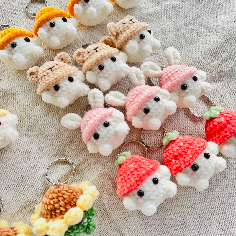 Móc Khoá Len NẤM 🍄