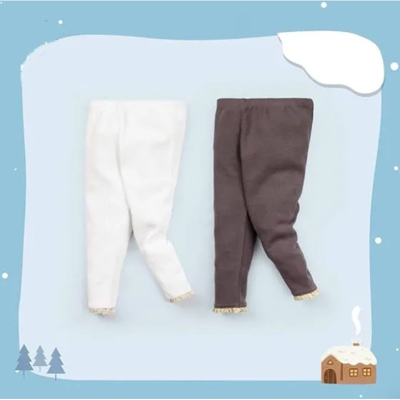 Set quần thu đông bambo Mompa dành cho bé size từ 6-9m đến 18-24m