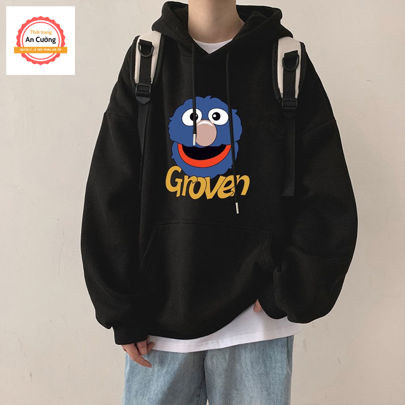 Áo khoác hoodie, áo hoodie nam nữ chất nỉ dày form rộng có mũ giá rẻ HOODIE03 - Thời trang An Cường