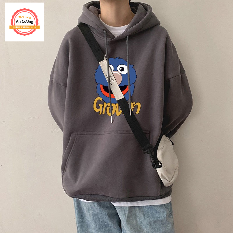 Áo khoác hoodie, áo hoodie nam nữ chất nỉ dày form rộng có mũ giá rẻ HOODIE03 - Thời trang An Cường