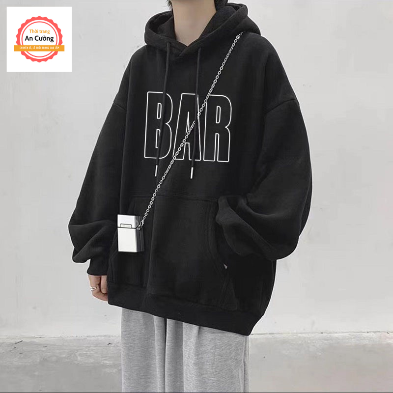 Áo khoác hoodie, áo hoodie nam nữ chất nỉ dày form rộng có mũ giá rẻ HOODIE03 - Thời trang An Cường