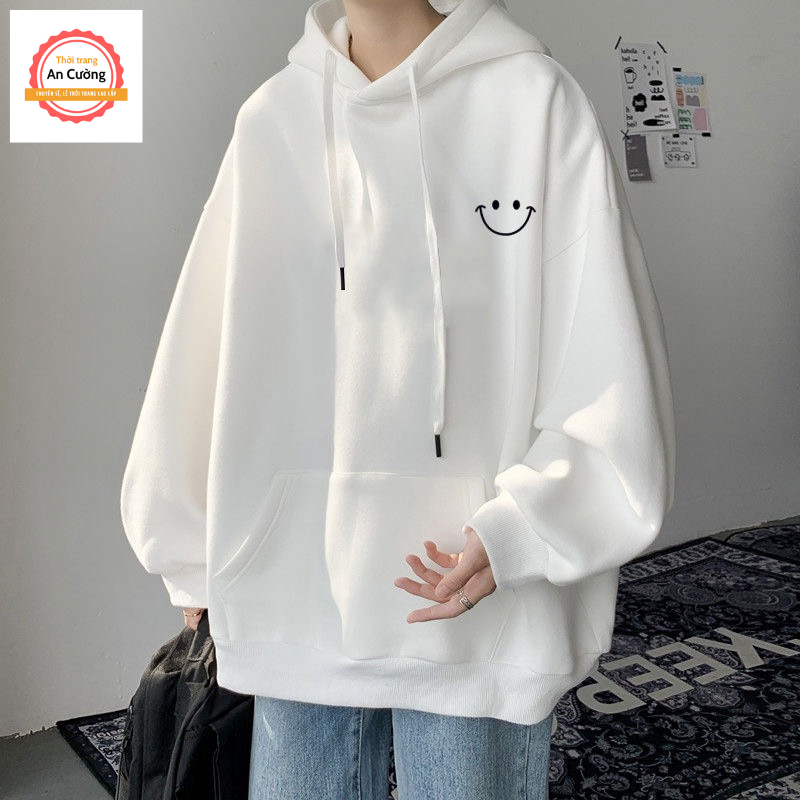 Áo khoác hoodie, áo hoodie nam nữ chất nỉ dày form rộng có mũ giá rẻ HOODIE05 - Thời trang An Cường