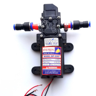 Mô tơ bình phun thuốc |Bơm áp lực mini 12V
