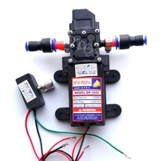 Mô tơ bình phun thuốc |Bơm áp lực mini 12V