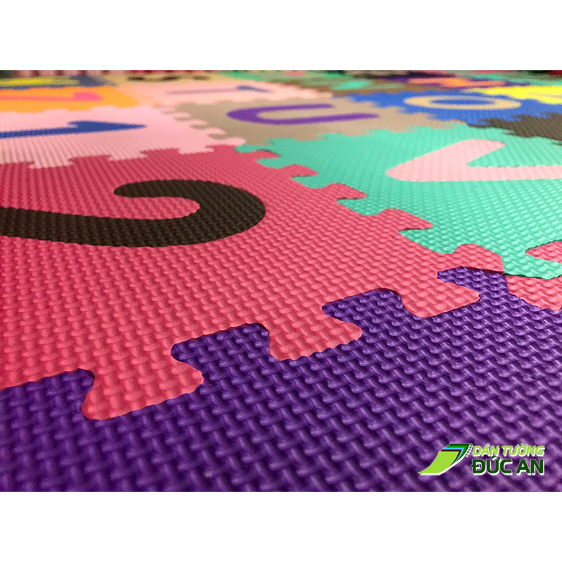 Thảm xốp ghép chữ số cho bé- bộ 36 miếng 24x24cm dày 1 cm