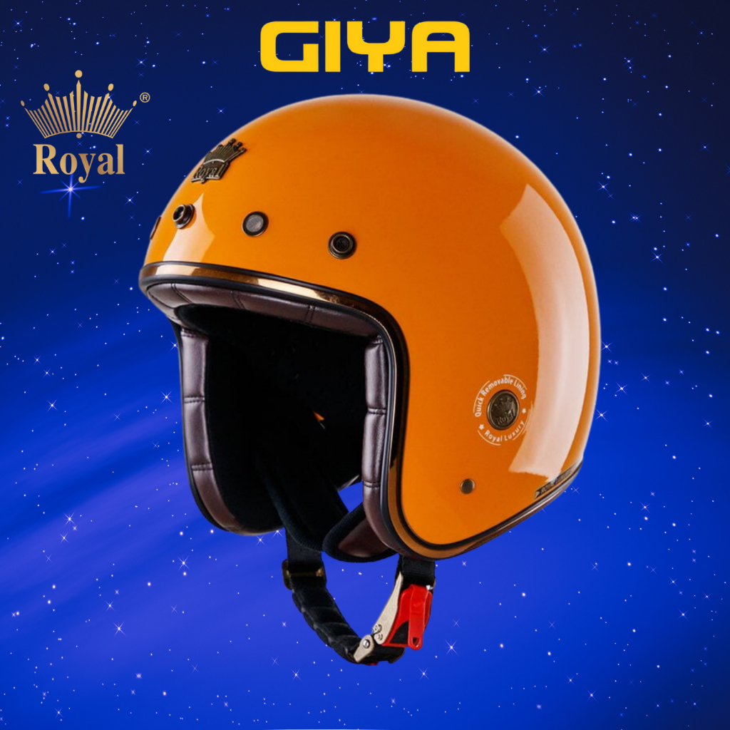Mũ bảo hiểm 3/4 Royal M20D lót da cao cấp