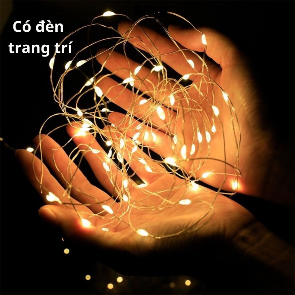 Hộp quà tặng sinh nhật người yêu/ bạn gái/ cho bé có đèn trang trí màu hồng dễ thương nhiều mẫu Saka