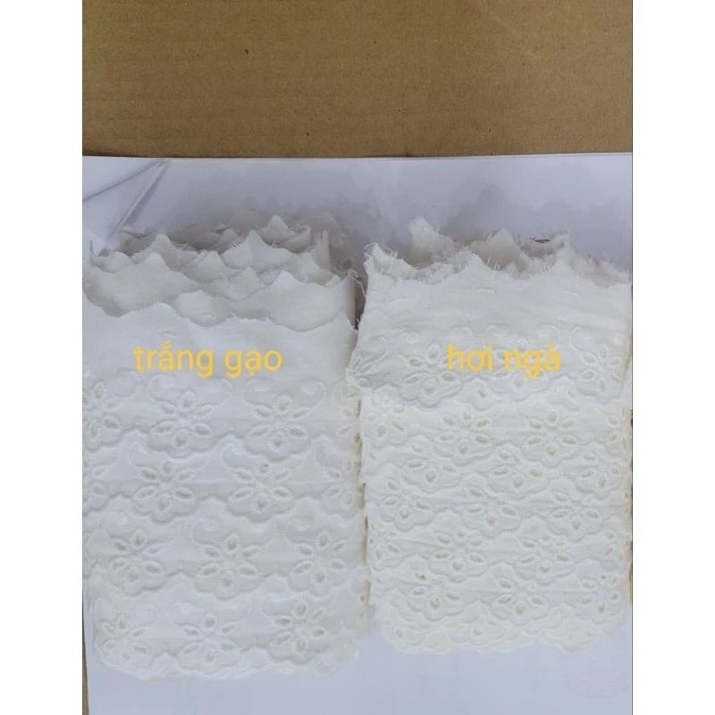 Thanh lý ren thô trang trí viền