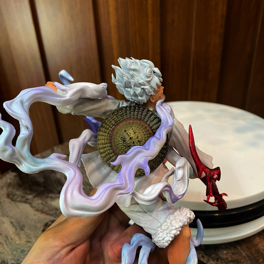 ĐỒ CHƠI MÔ HÌNH NHÂN VẬT LUFFY GEAR 5 THẦN MẶT TRỜI NIKA TRONG ANIME ONE PIECE, SƯU TẬP TRANG TRÍ DECOR QUÀ TẮNG