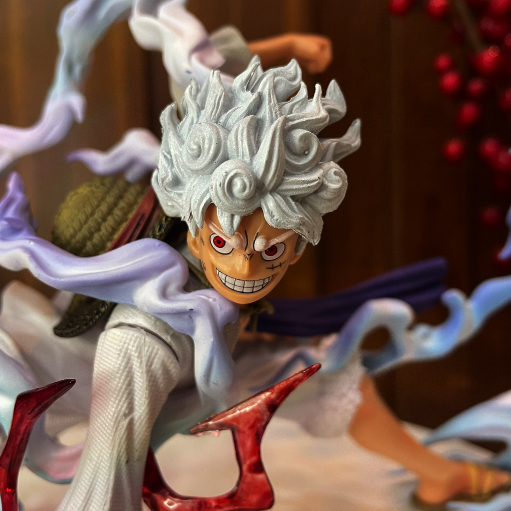 ĐỒ CHƠI MÔ HÌNH NHÂN VẬT LUFFY GEAR 5 THẦN MẶT TRỜI NIKA TRONG ANIME ONE PIECE, SƯU TẬP TRANG TRÍ DECOR QUÀ TẮNG