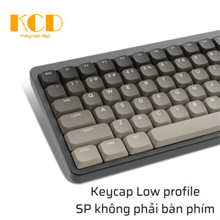 Keycap Low Profile, DAWN, chất liệu PBT cao cấp, dùng cho keyboard lowprofile như Keychron