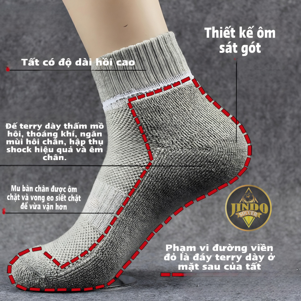 Tất Thể Thao Dệt Kim Cao Cấp 8 SPORT Vớ Chạy Bộ Bóng Đá Bóng Rổ Tennis Gym Thoáng Khí Thấm Hút Mồ Hôi Co Giãn Tốt JSD22