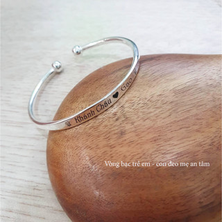 Lắc Tay Bạc Đôi Cho Mẹ Và Bé