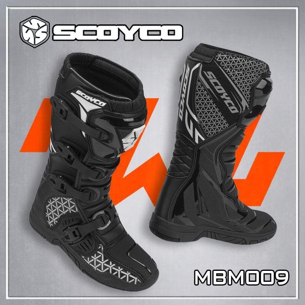 Giày bảo hộ xe máy Motocross, giày cào cào Scoyco MBM009